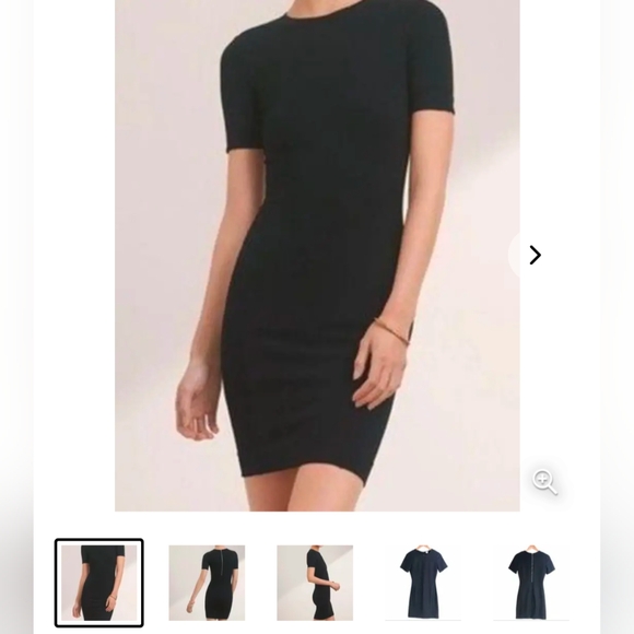 Aritizia Wilfred Mignonne Dress in Black Size XS - Picture 7 of 7